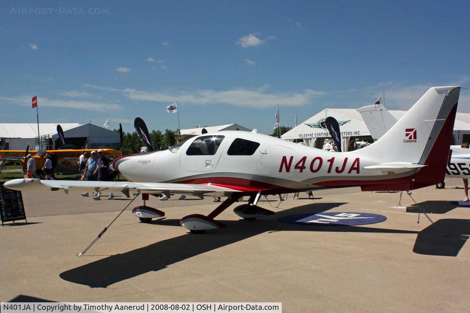 N401JA, 2008 Cessna LC41-550FG C/N 411031, EAA AirVenture 2008