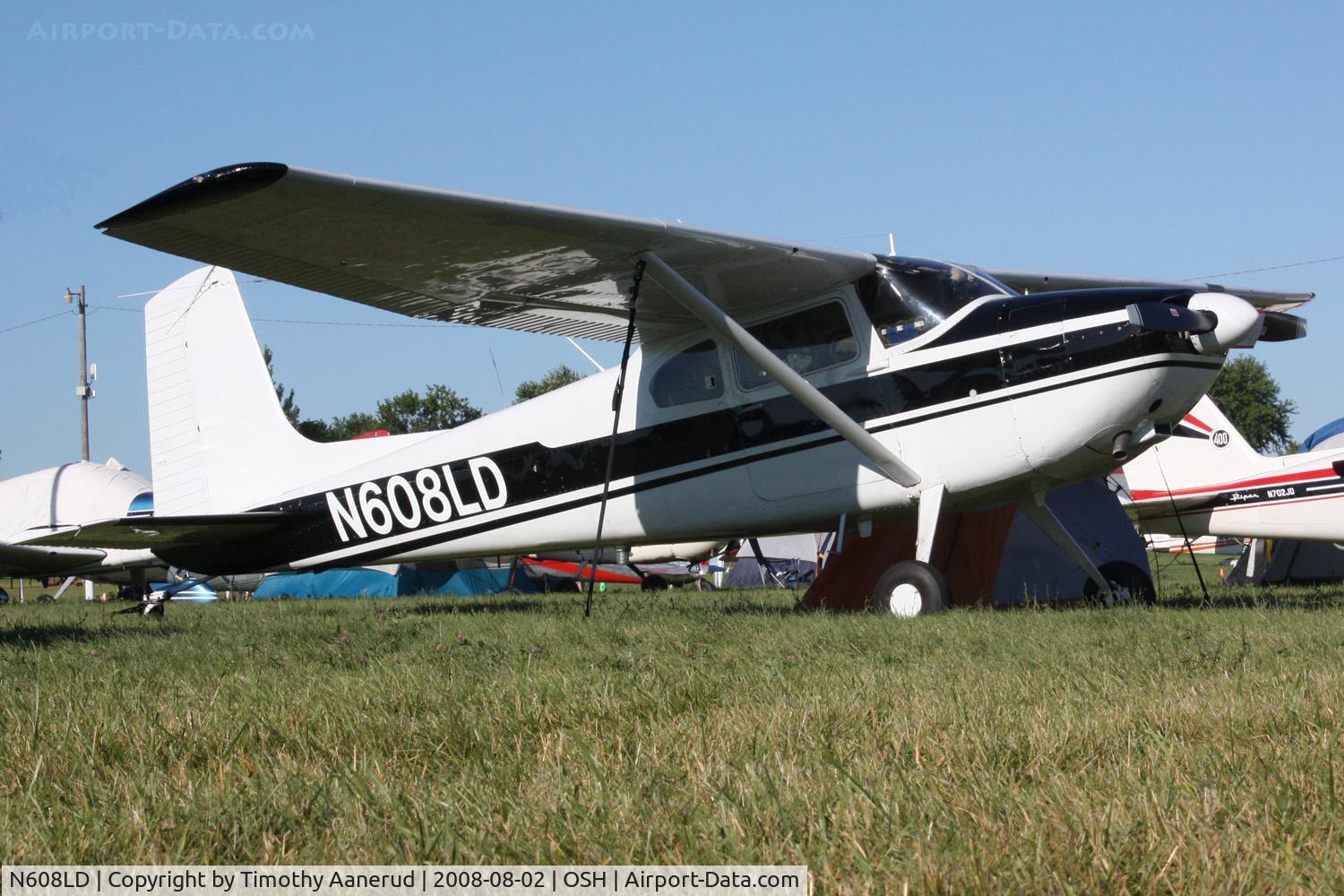 N608LD, 1958 Cessna 180A C/N 50206, EAA AirVenture 2008