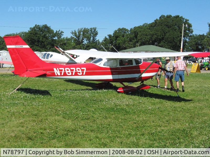 N78797, 1968 Cessna 172K Skyhawk C/N 17257767, Airventure 2008 - Oshkosh, WI