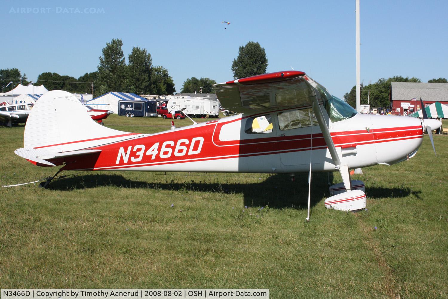 N3466D, 1955 Cessna 170B C/N 27009, EAA AirVenture 2008