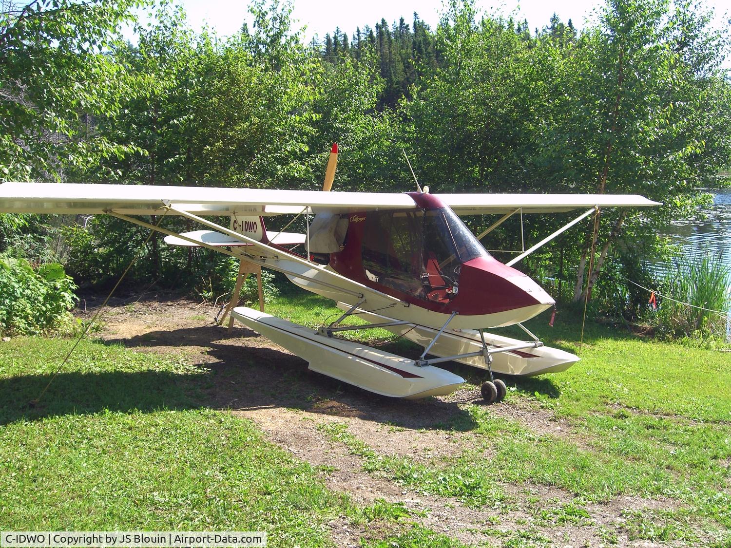 C-IDWO, 1992 Quad City Challenger II C/N CH2-0292-0807, Challenger II Amphibious