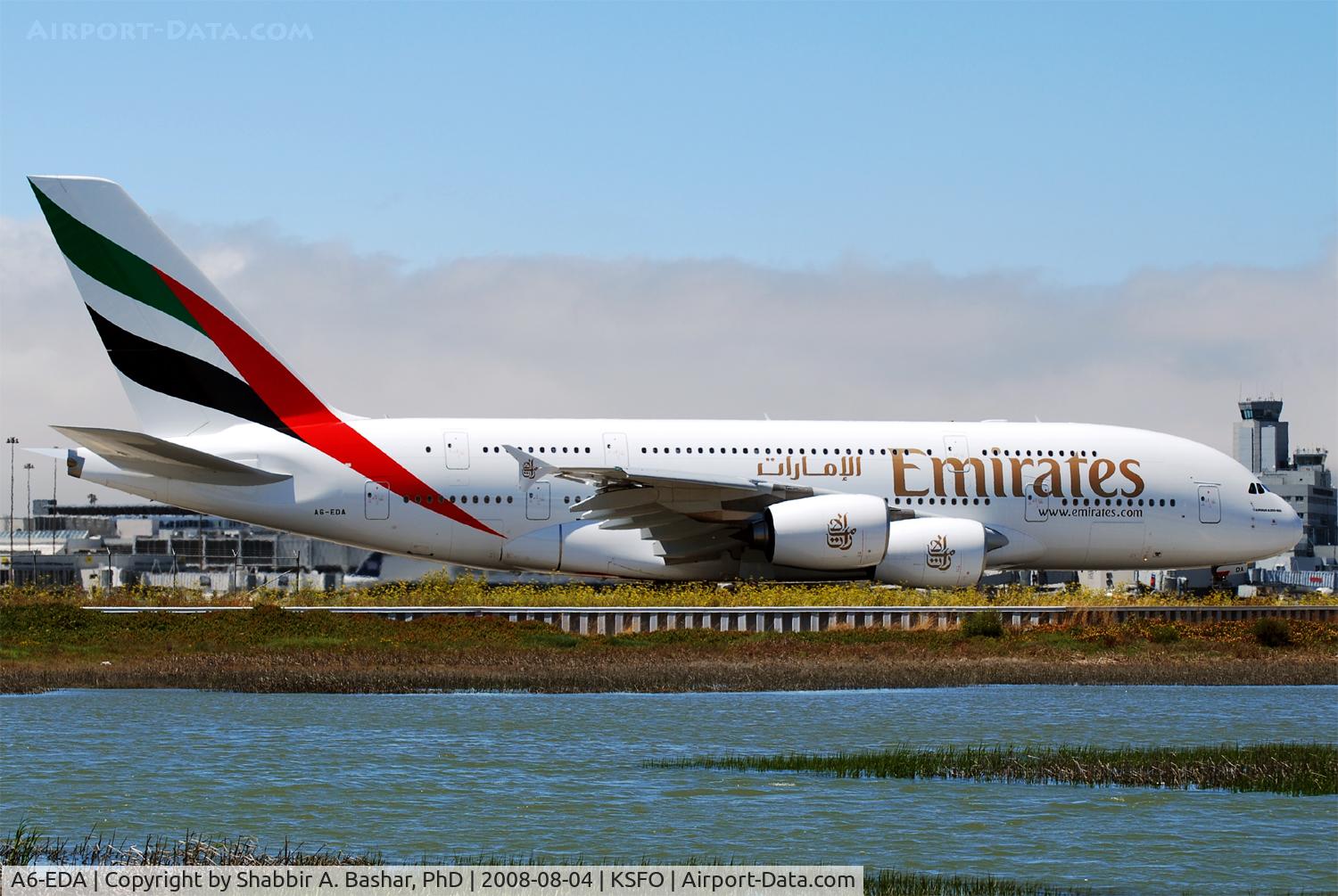 A6-EDA, 2007 Airbus A380-861 C/N 011, Emirates A380-860