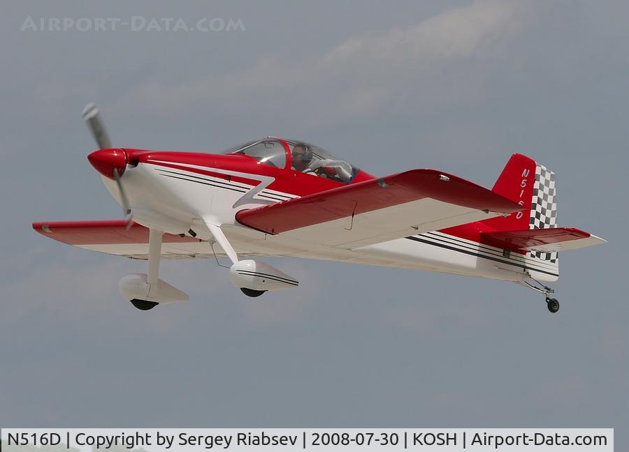 N516D, 2004 Vans RV-6 C/N 25692, EAA AirVenture 2008