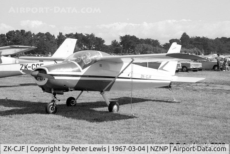 ZK-CJF, Bolkow BO-208C Junior C/N 564, Wairarapa &Ruahine AC, Masterton