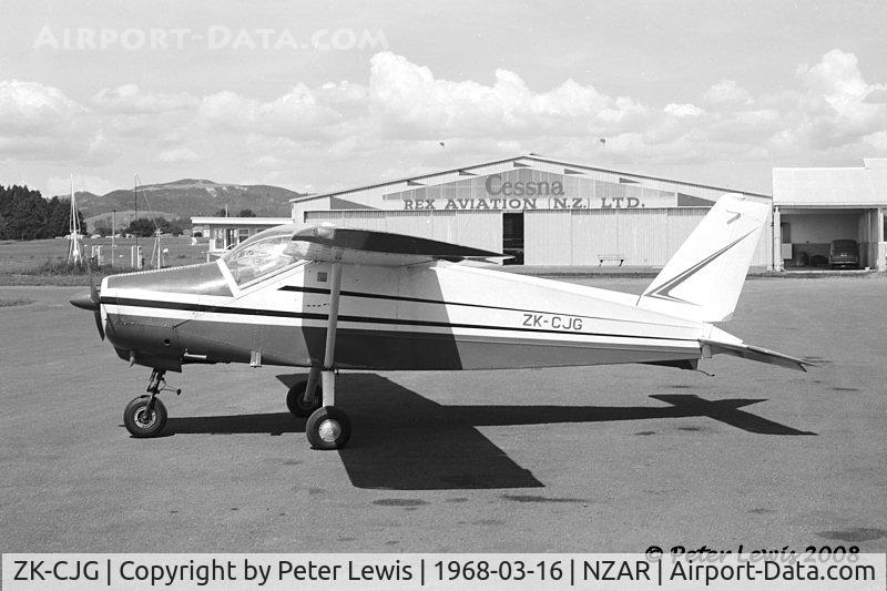 ZK-CJG, 1966 Bolkow Bo-208C Junior C/N 601, Aerocraft (NZ) Ltd., Palmerston North