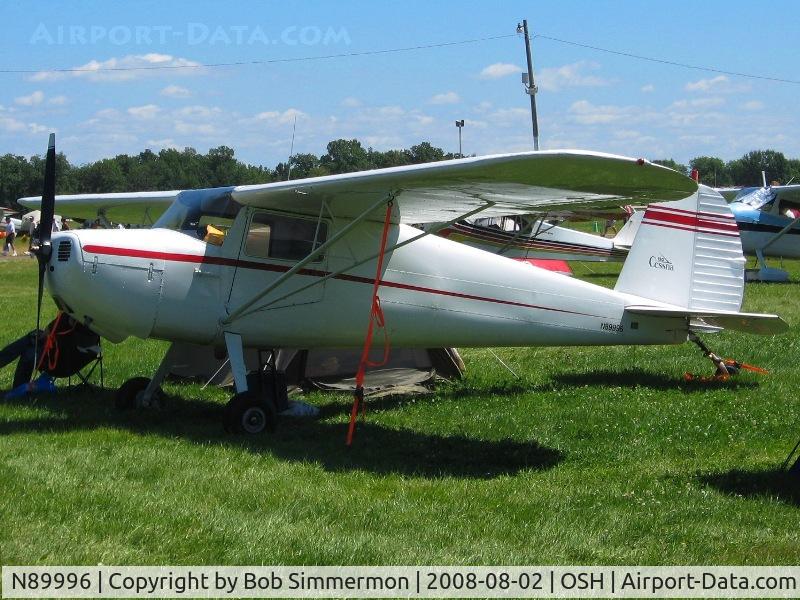 N89996, 1946 Cessna 120 C/N 9050, Airventure 2008 - Oshkosh, WI