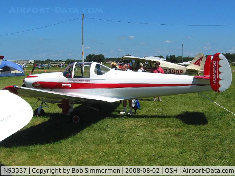 N93337, 1946 Erco 415CD Ercoupe C/N 660, Airventure 2008 - Oshkosh, WI