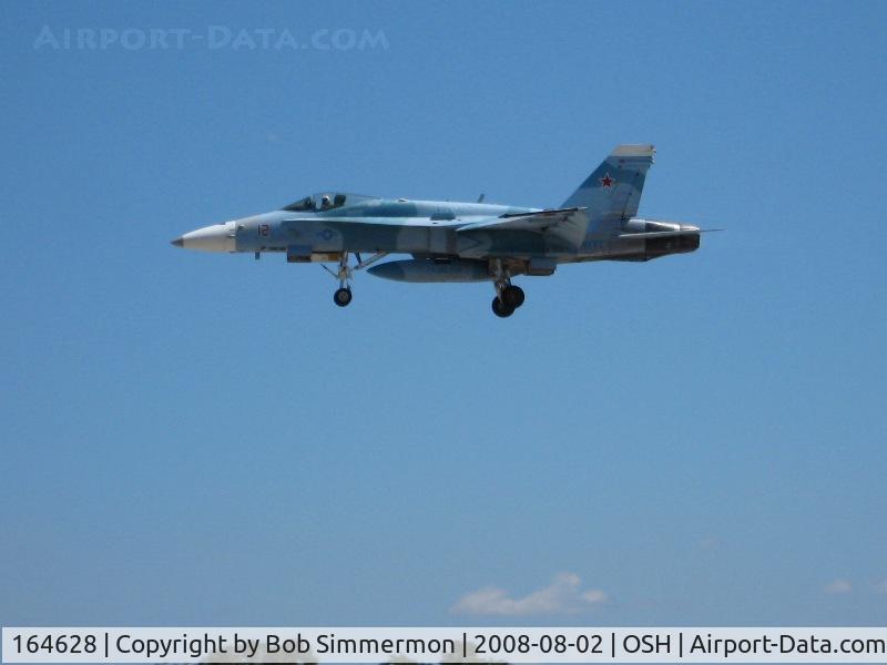 164628, 1991 McDonnell Douglas F/A-18C Hornet C/N 1045/C257, F/A-18 Hornet from VFC-12 at Airventure 2008 - Oshkosh, WI