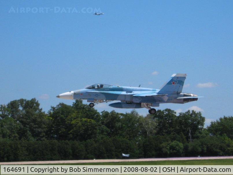 164691, McDonnell Douglas F/A-18C Hornet C/N 1124, F/A-18 Hornet from VFC-12 at Airventure 2008 - Oshkosh, WI