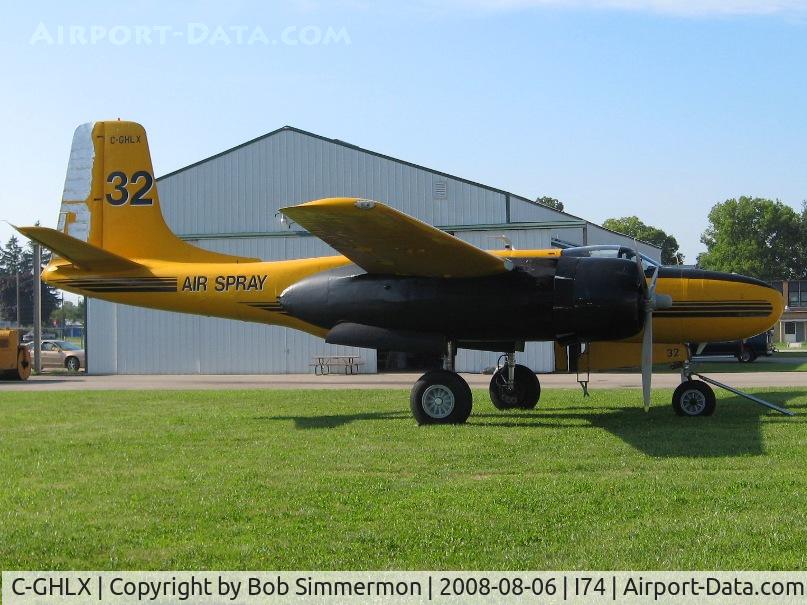 C-GHLX, 1944 Douglas A-26C Invader C/N 29227, New addition to the Air Foundation at Urbana, OH