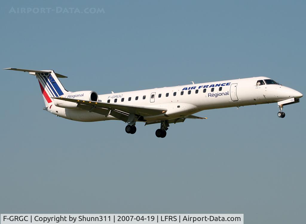 F-GRGC, 1997 Embraer EMB-145EU (ERJ-145EU) C/N 145012, Morning arrival...