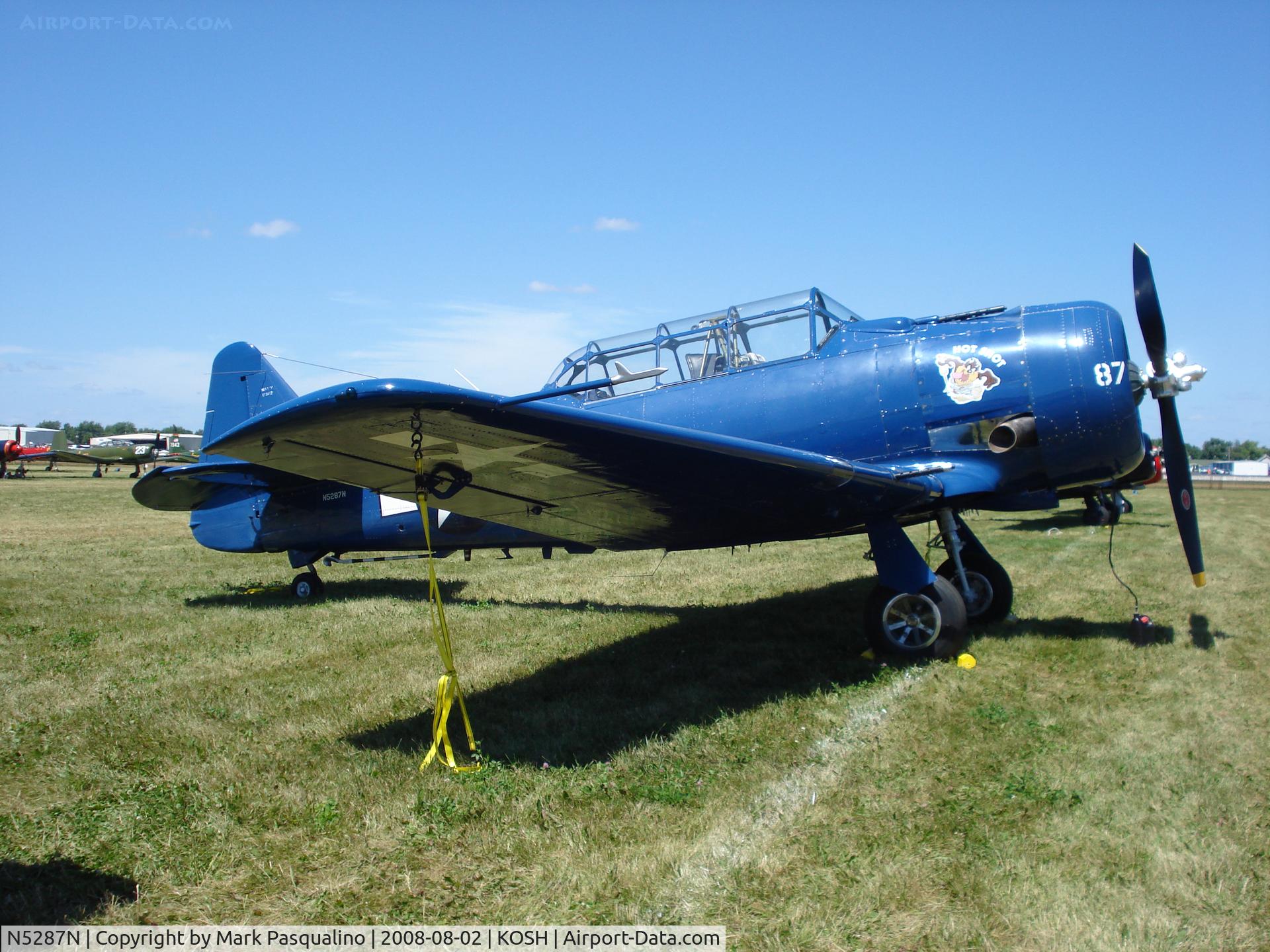 N5287N, 1942 North American SNJ-4 Texan C/N 88-9551, North American SNJ-4