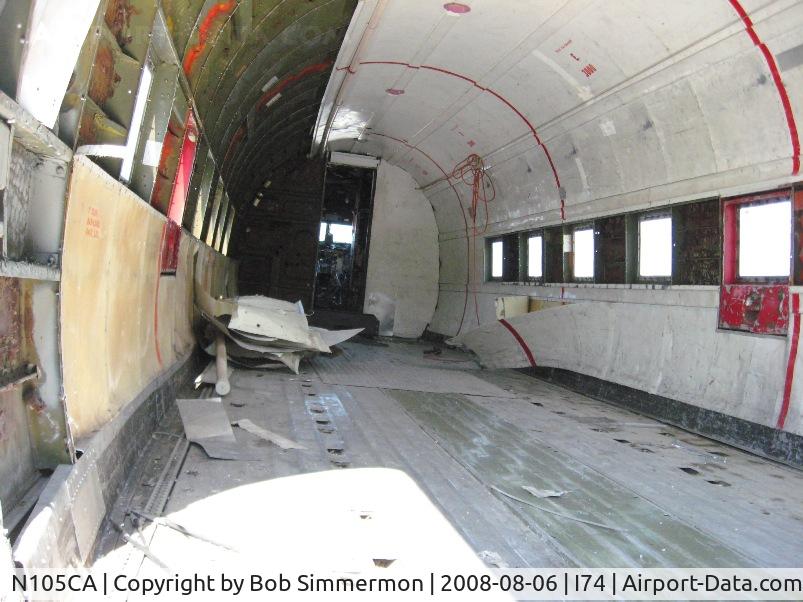 N105CA, 1944 Douglas DC3C-S4C4G (C-47B) C/N 14275, New addition to the Air Foundation at Urbana, OH.  Data plate in cockpit - US Army 43-48459 C-47B.