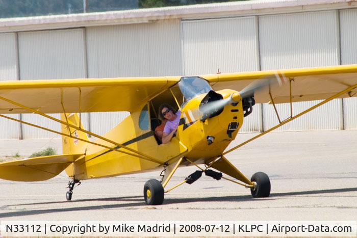 N33112, 1940 Piper J3C-65 Cub Cub C/N 5830, At West Coast Piper Cub Fly-in Lompoc 2008