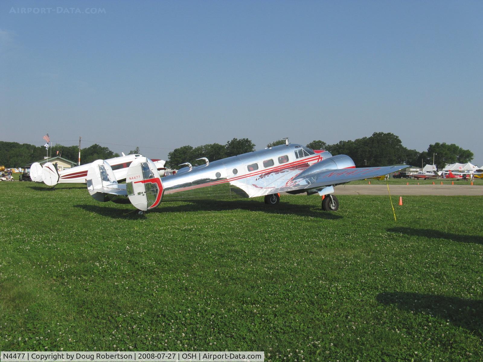 N4477, 1952 Beech D18S C/N A-935, 1952 Beech D18S, two P&W R-985s 450 Hp each