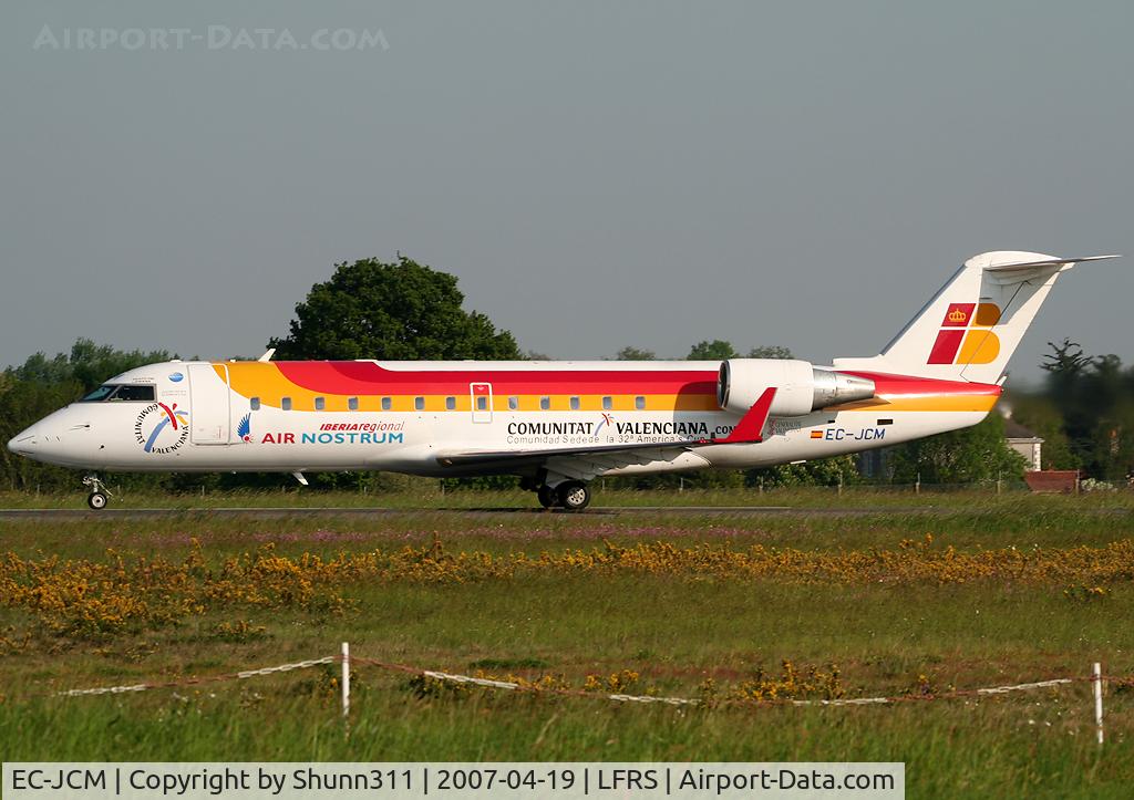 EC-JCM, 2004 Bombardier CRJ-200ER (CL-600-2B19) C/N 7981, Ready for take off...