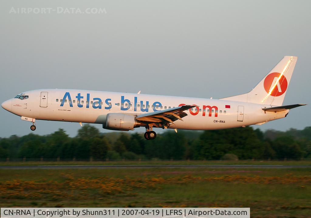 CN-RNA, 1993 Boeing 737-4B6 C/N 26531, Late afternoon arrival...