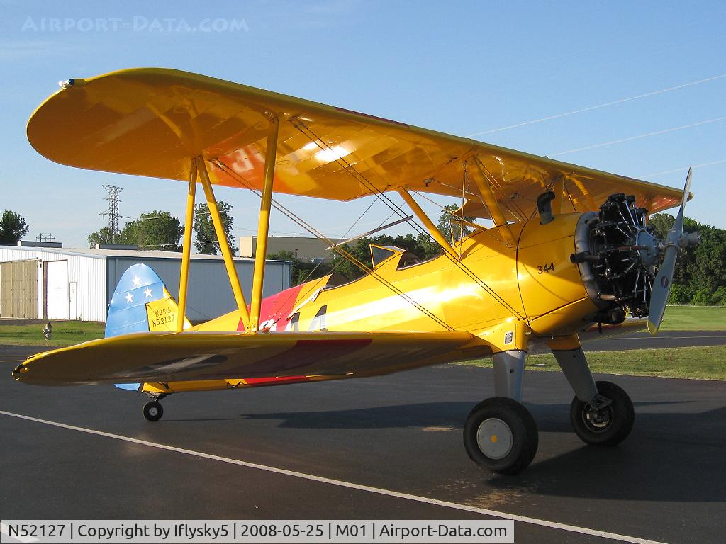 N52127, 1942 Boeing E75 C/N 75-8493, N52127 Stearman E75