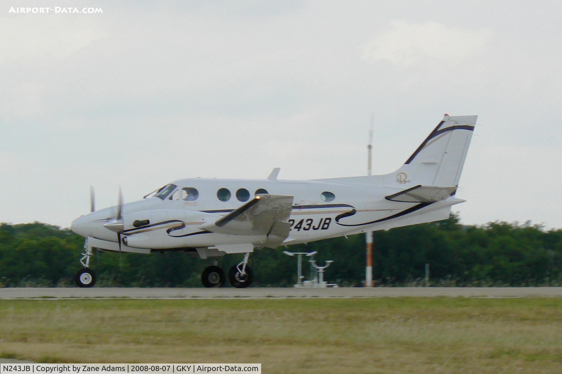 N243JB, 1990 Beech C90 King Air C/N LJ-1243, At Arlington Municipal