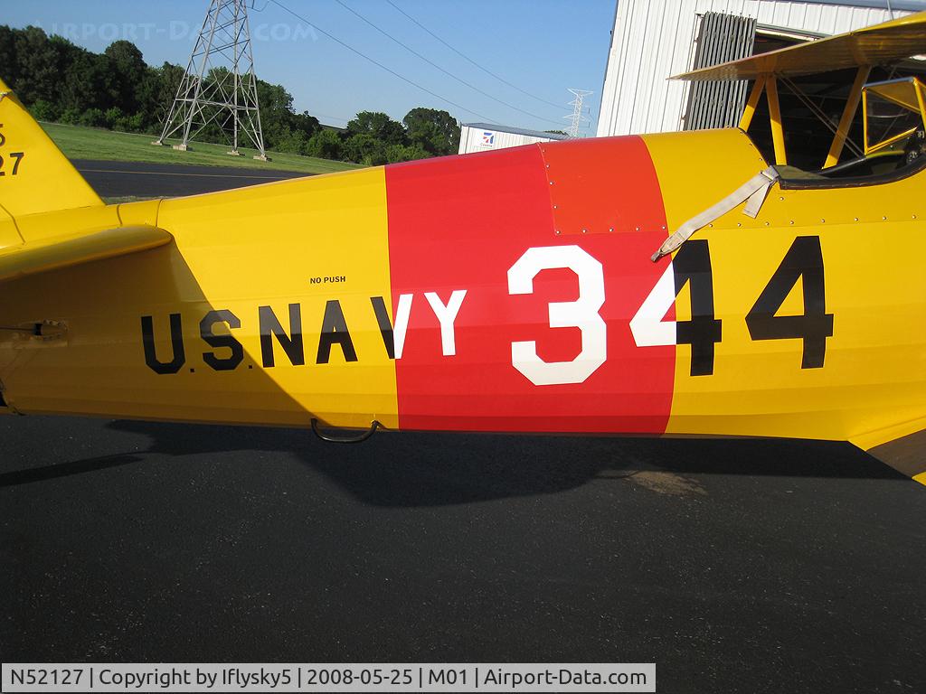 N52127, 1942 Boeing E75 C/N 75-8493, N52127 Stearman E75