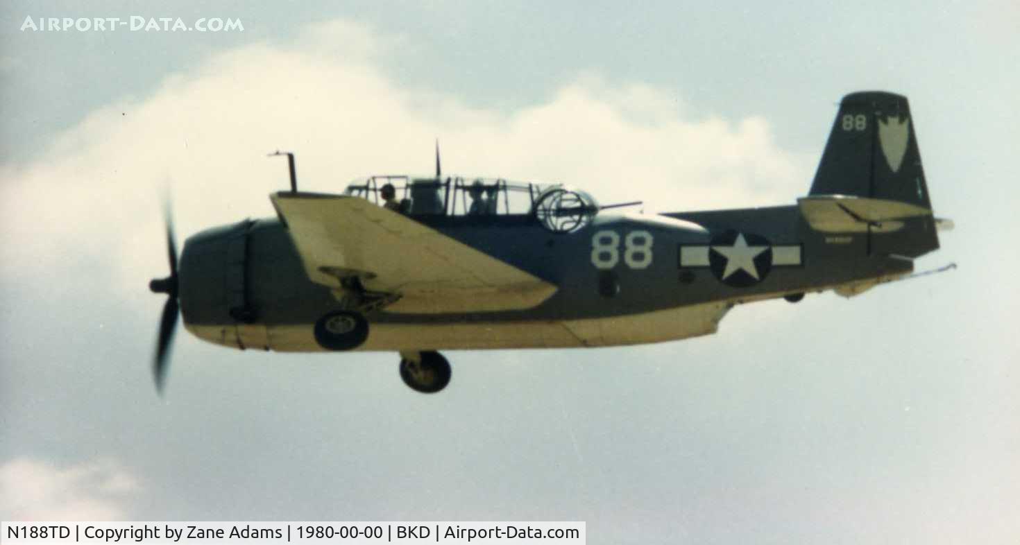 N188TD, 1945 Grumman TBM-3 Avenger C/N 53522, At Breckenridge