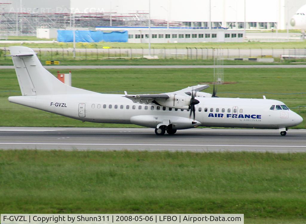 F-GVZL, 1998 ATR 72-212A C/N 553, Ready for departure rwy 14R...