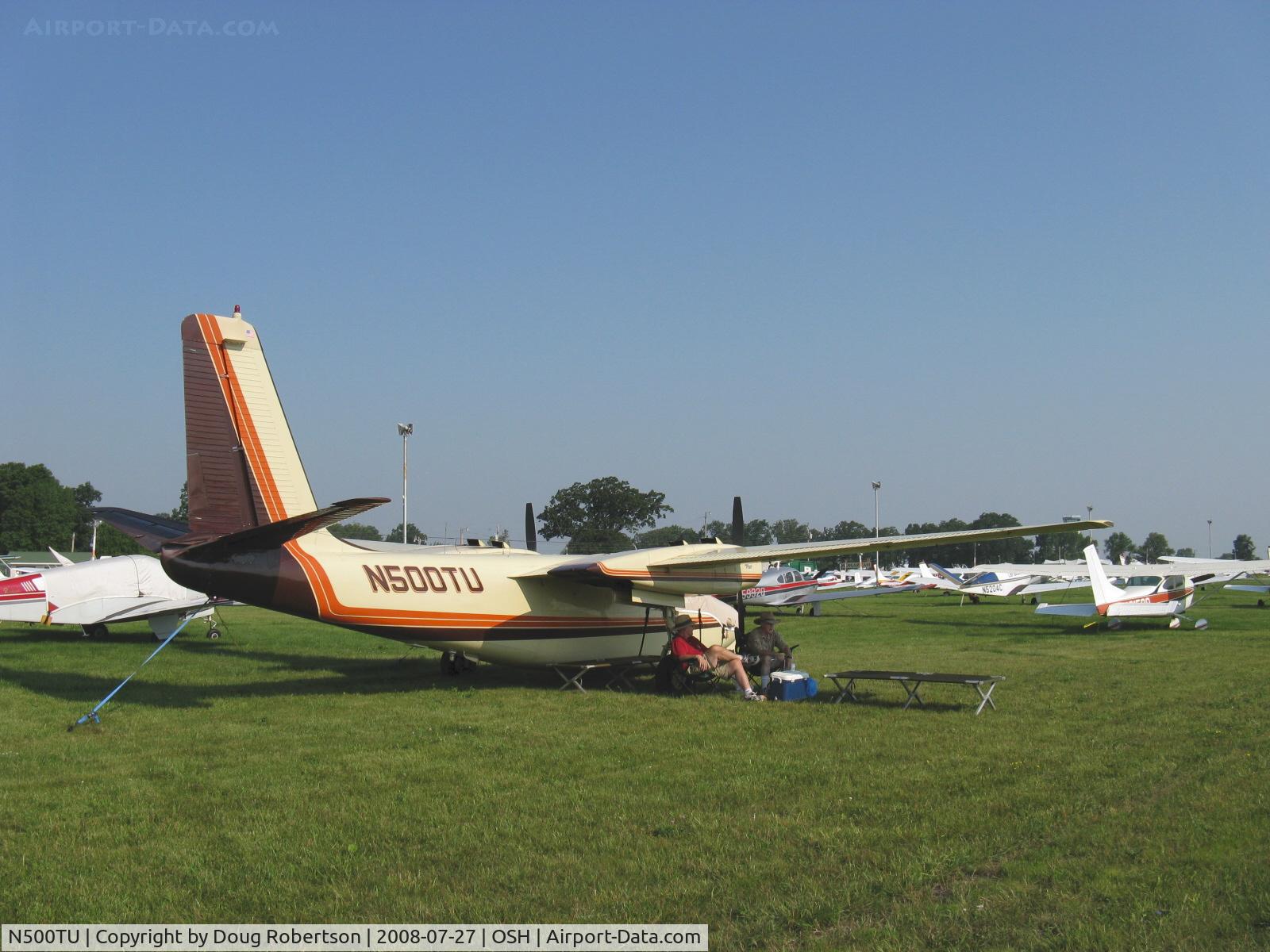 N500TU, 1962 Aero Commander 500-A C/N 500A-1259-83, 1962 Aero Commander 500A, two Continental IO-470-Ms 260 Hp each