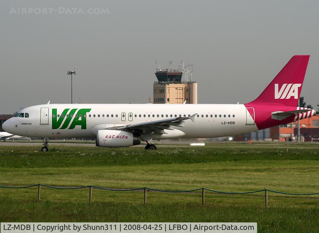 LZ-MDB, 2007 Airbus A320-214 C/N 3125, Ready for departure... rwy 32R