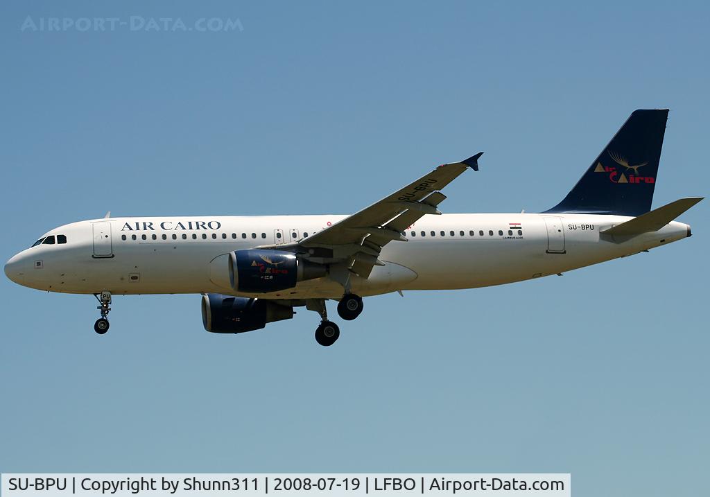 SU-BPU, 2006 Airbus A320-214 C/N 2937, Landing rwy 32L...