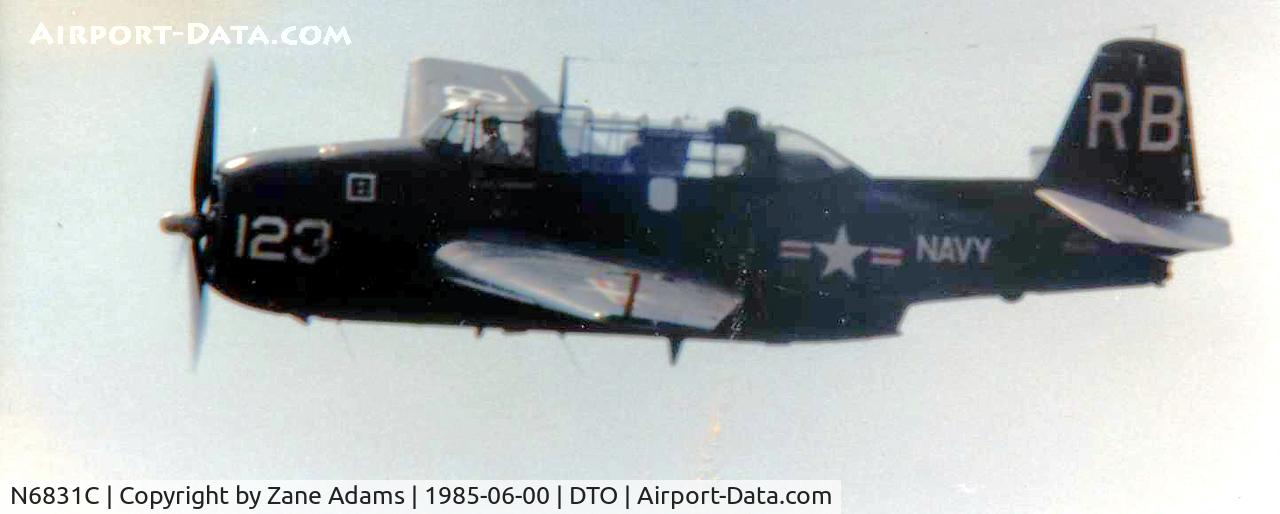 N6831C, 1942 General Motors TBM-3E Avenger C/N 2942, At Denton Airshow