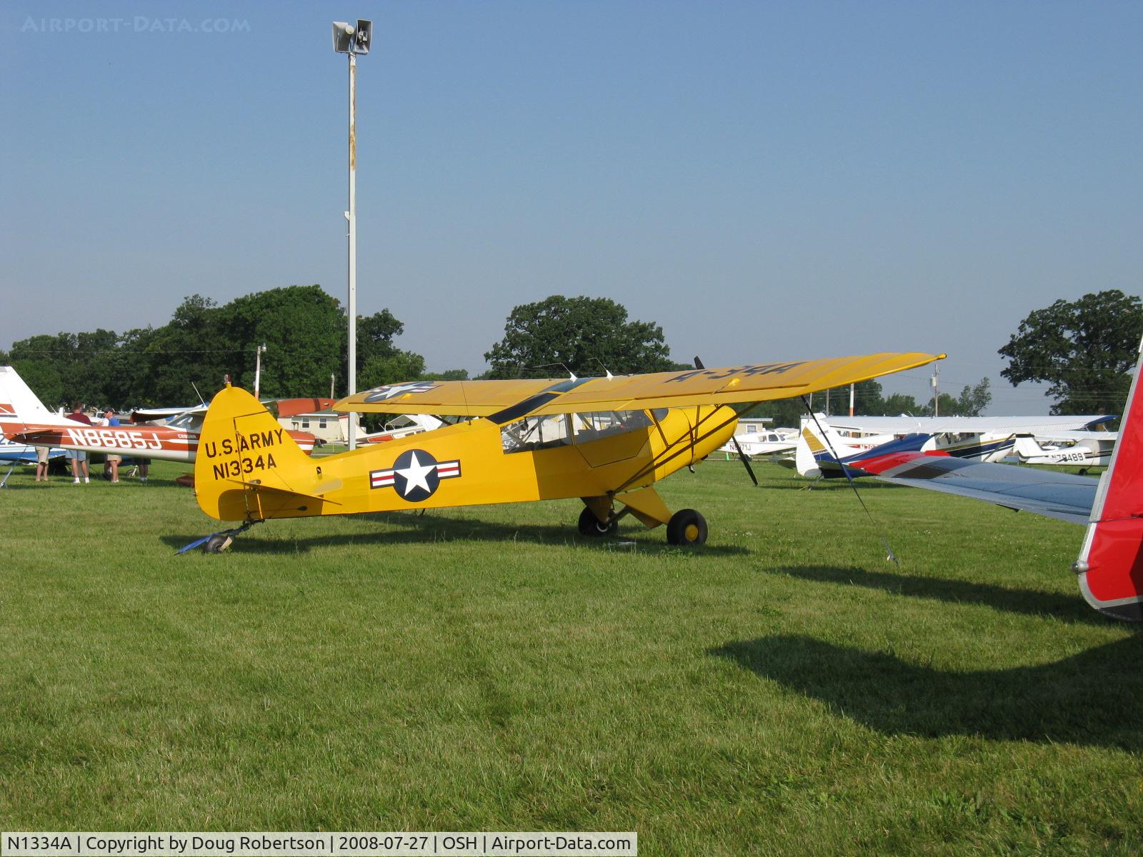 N1334A, 1951 Piper PA-18-125 Super Cub C/N 18-1147, 1951 Piper PA-18-125 SUPER CUB, Lycoming O-290 125 Hp, multiple certifications