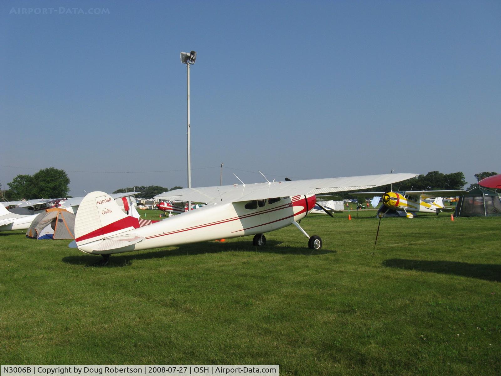 N3006B, 1952 Cessna 195 C/N 7889, 1952 Cessna 170B, Continental O-300 145 Hp