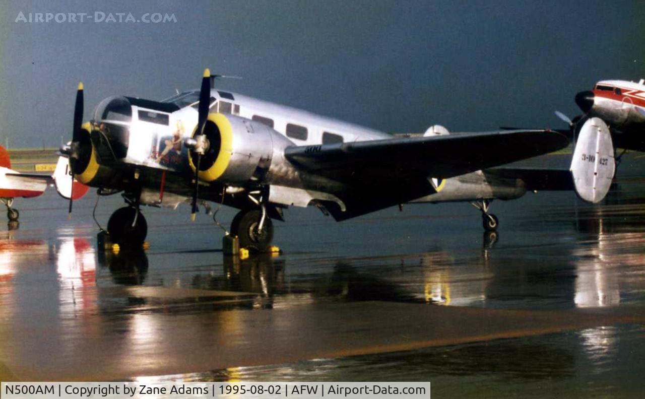 N500AM, 1941 Beech AT-11 Kansan C/N 6501, Freedom Flight Tour stop 1995