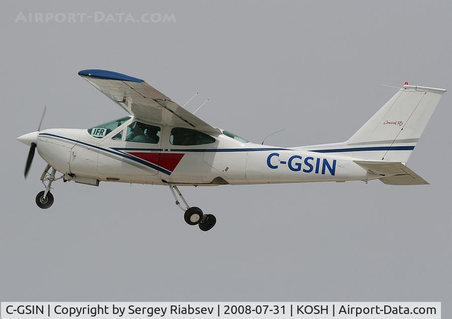 C-GSIN, 1975 Cessna 177RG Cardinal C/N 177RG0668, EAA AirVenture 2008