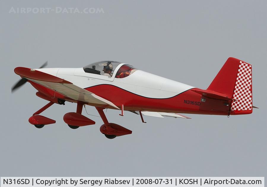 N316SD, 2006 Vans RV-6A C/N 23582, EAA AirVenture 2008