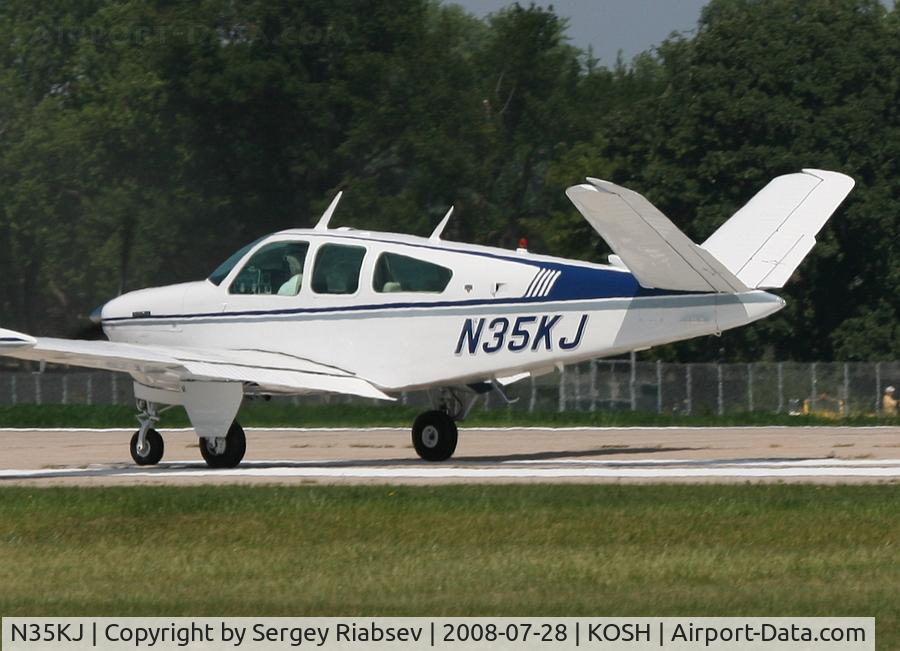 N35KJ, 1972 Beech V35B Bonanza C/N D-9326, EAA AirVenture 2008