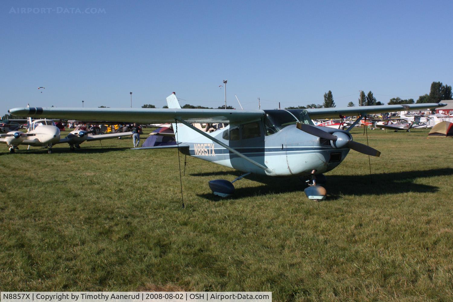N8857X, 1961 Cessna 182D Skylane C/N 18253257, EAA AirVenture 2008, 1961 Cessna 182D Skylane, c/n 18253257