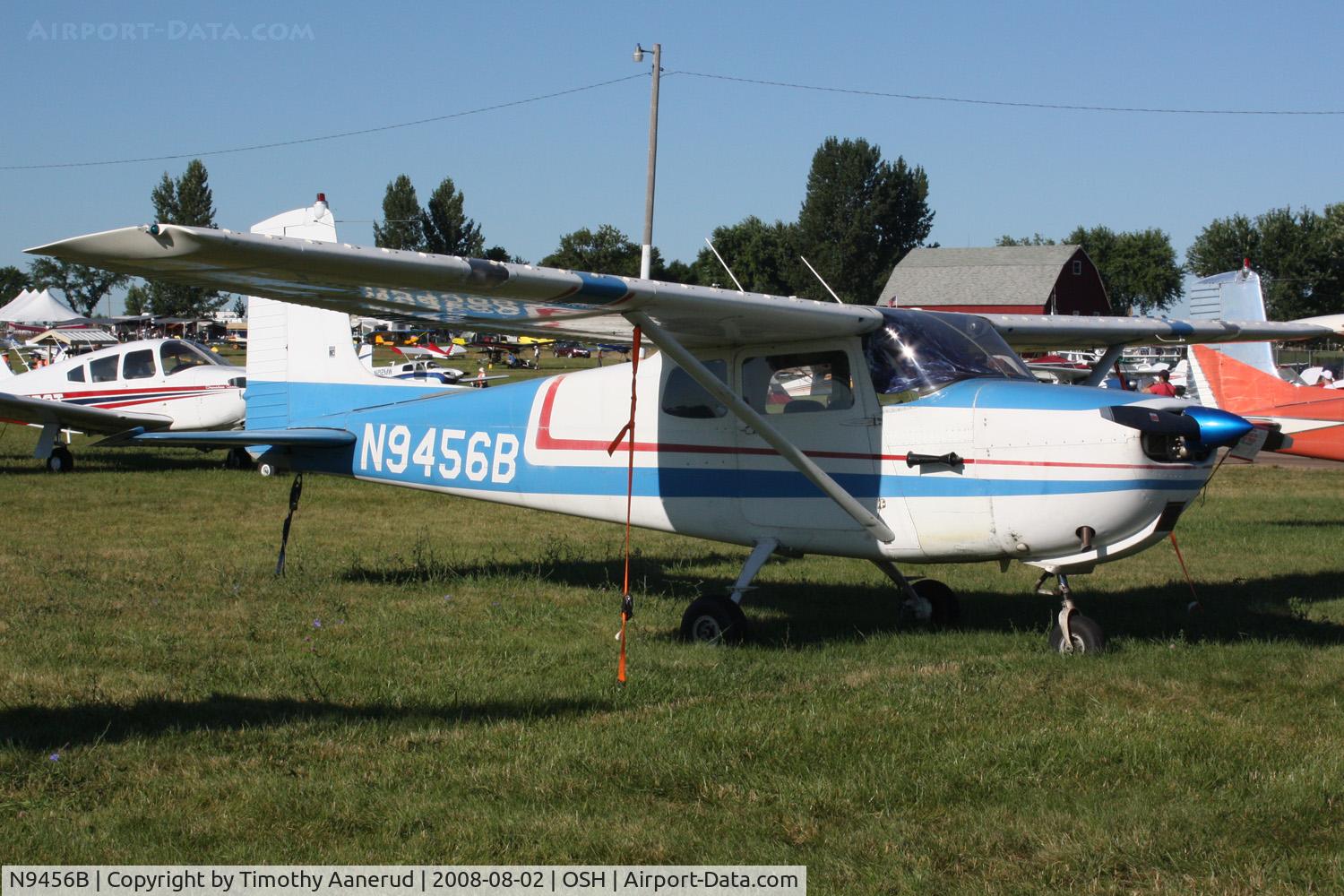 N9456B, 1958 Cessna 175 Skylark C/N 55256, EAA AirVenture 2008