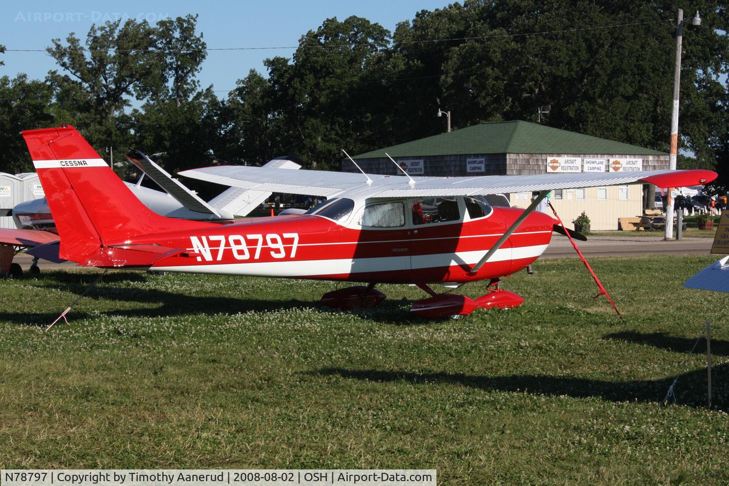 N78797, 1968 Cessna 172K Skyhawk C/N 17257767, EAA AirVenture 2008