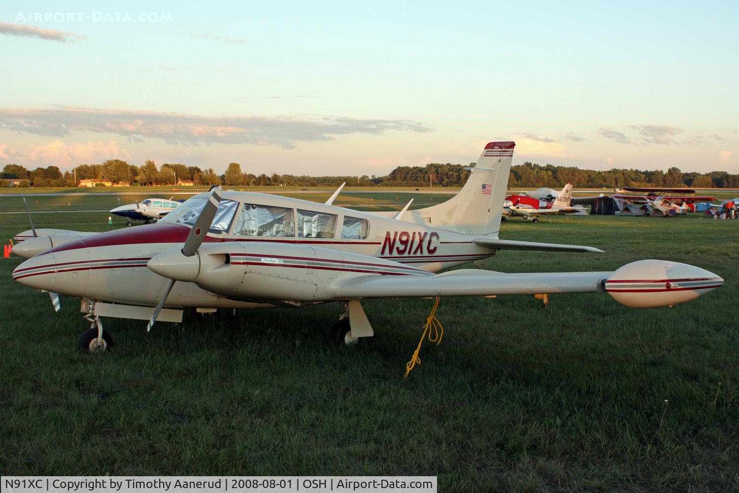 N91XC, 1971 Piper PA-39-160 Twin Comanche C/N 39-90, 1971 Piper PA-39-160 Twin Comanche, c/n 39-90, EAA AirVenture 2008