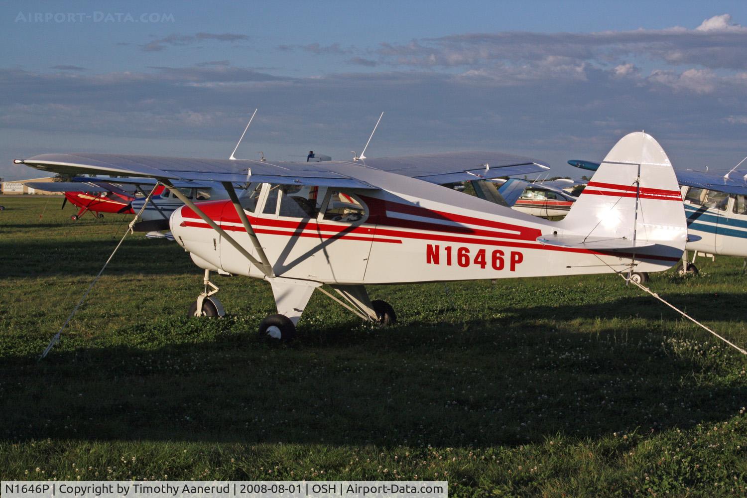 N1646P, 1954 Piper PA-22 C/N 22-2462, EAA AirVenture 2008