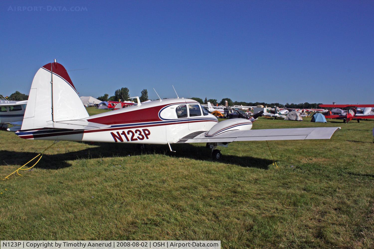 N123P, 1955 Piper PA-23-250 Aztec C/N 23-397, EAA AirVenture 2008