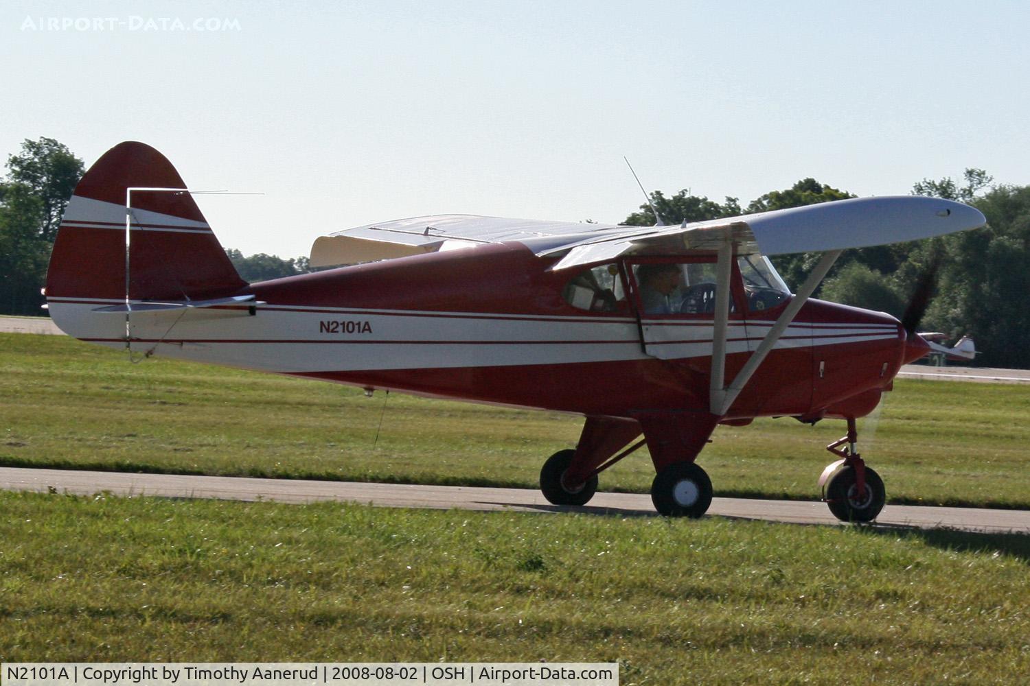 N2101A, 1952 Piper PA-22-135 Tri-Pacer C/N 22-561, EAA AirVenture 2008