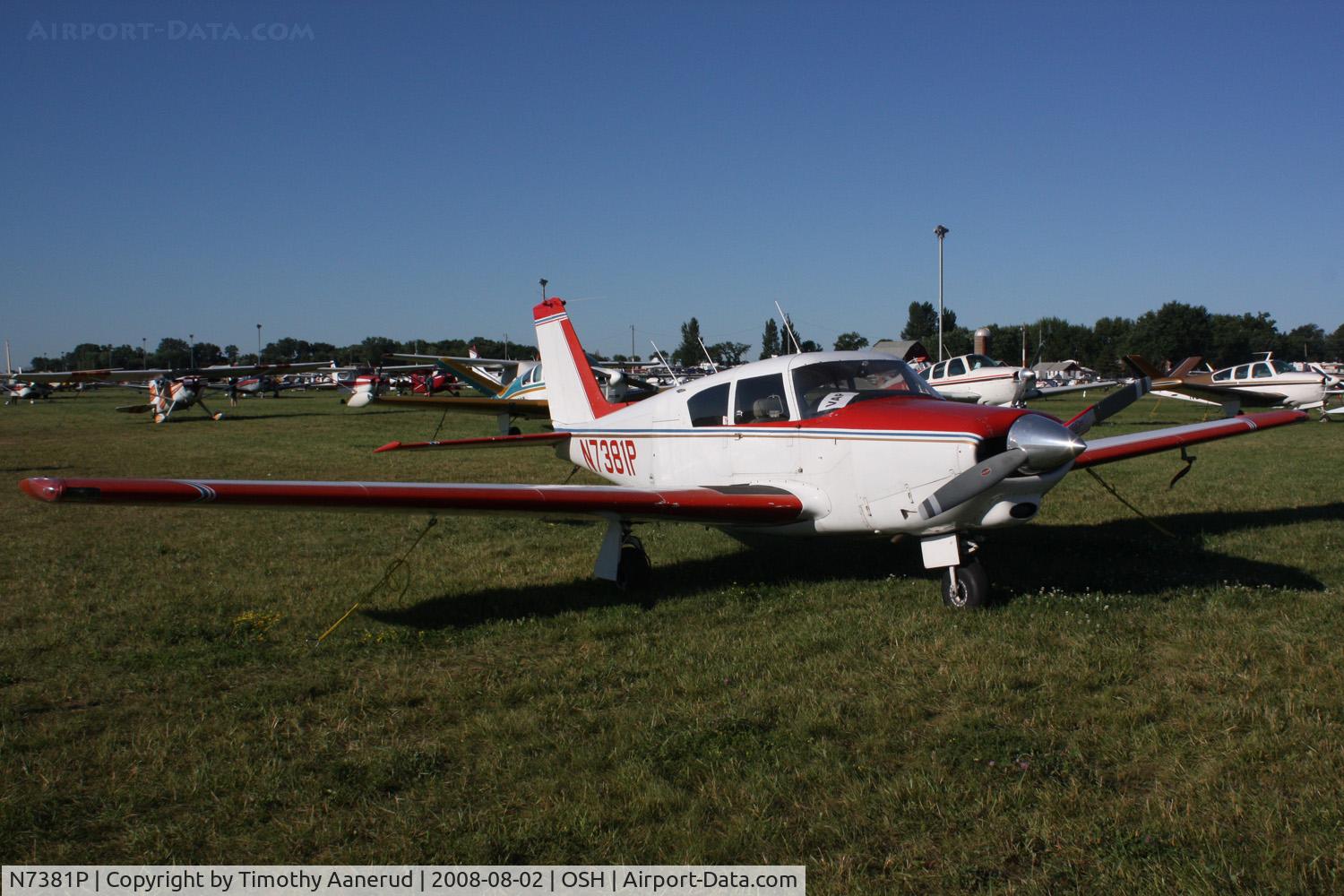 N7381P, 1961 Piper PA-24-250 Comanche C/N 24-2562, EAA AirVenture 2008
