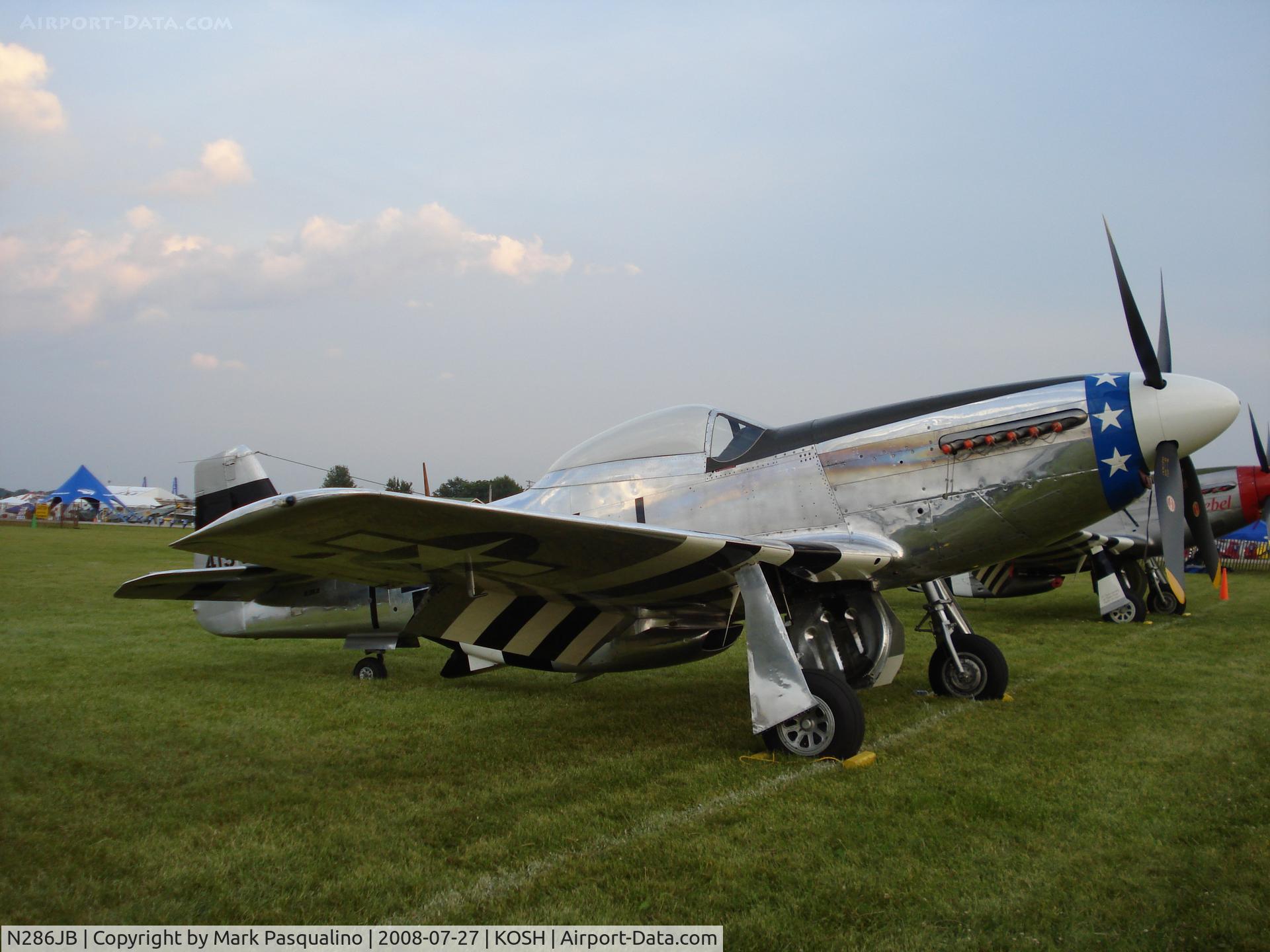 N286JB, 1945 North American P-51D Mustang C/N 4511483, North American P-51D