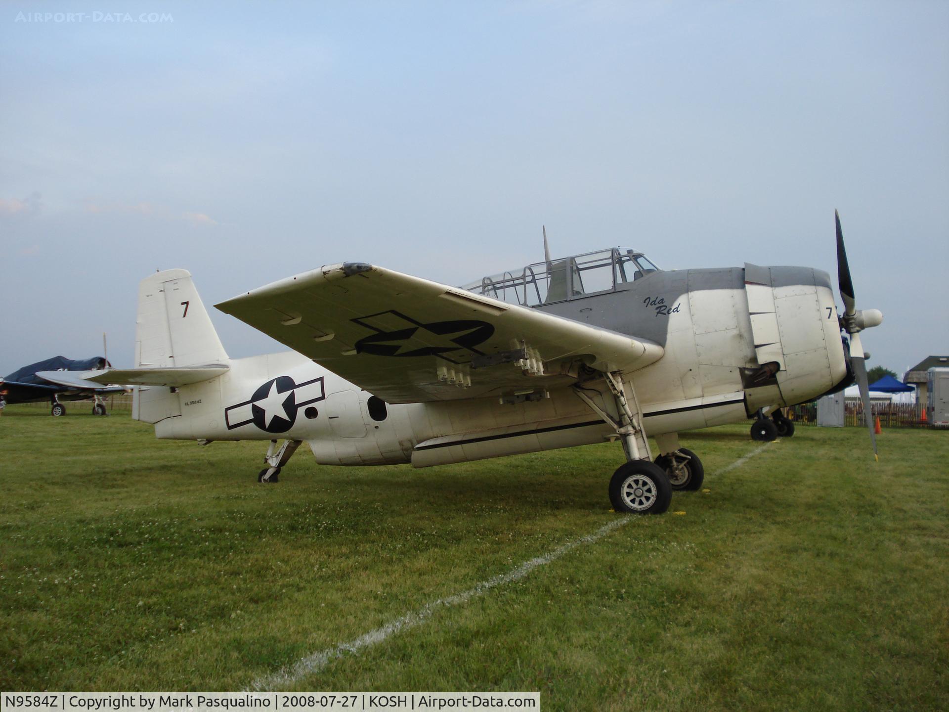N9584Z, 1945 Grumman TBM-3E Avenger C/N 85882, Grumman TBM-3E