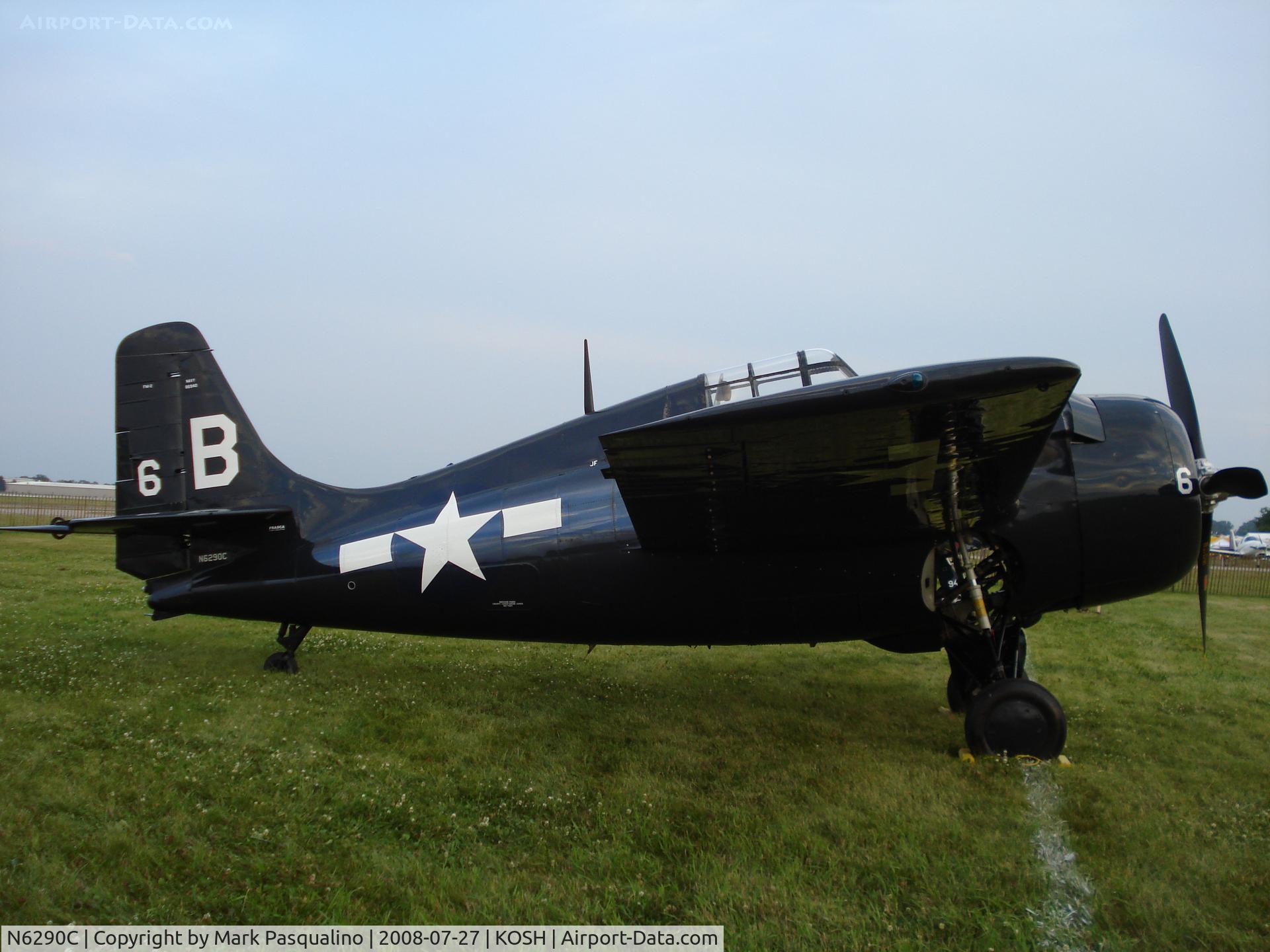 N6290C, 1945 General Motors (Grumman) FM-2 Wildcat C/N 5804, Grumman FM-2