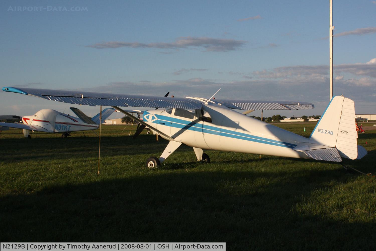 N2129B, 1949 Luscombe 8F Silvaire C/N 6556, EAA AirVenture 2008