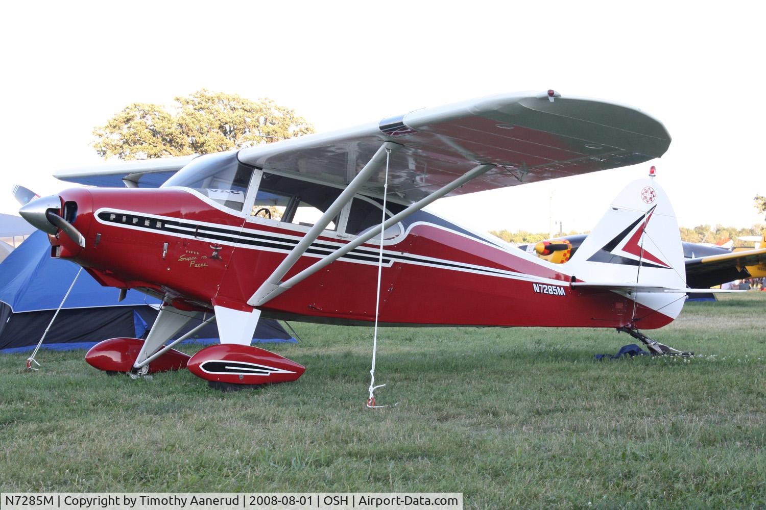 N7285M, 1953 Piper PA-20-135 Pacer C/N 20-1003, EAA AirVenture 2008