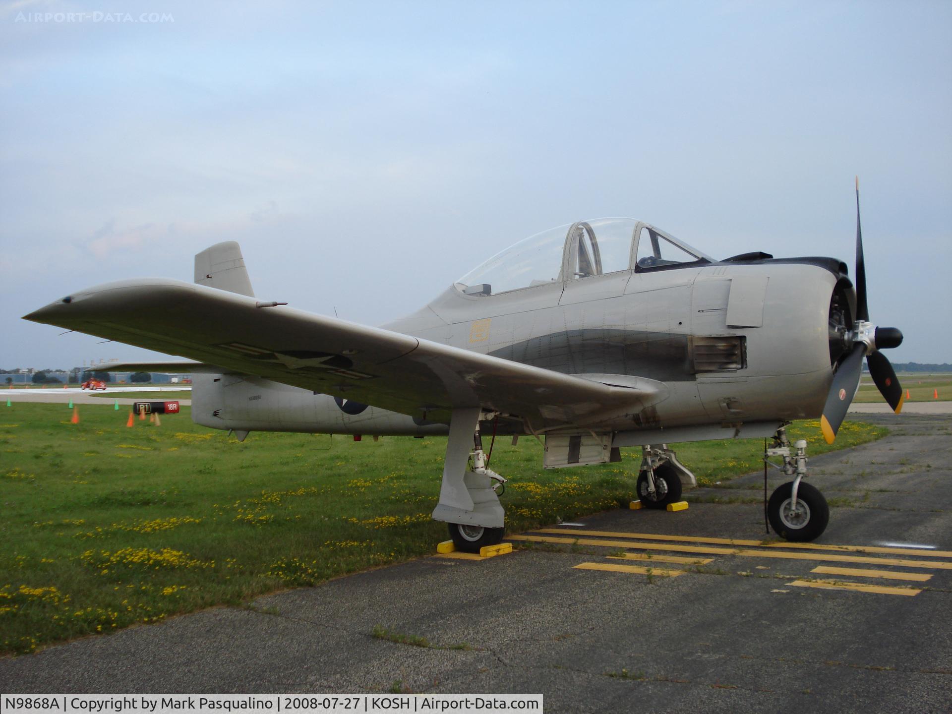 N9868A, 1951 North American T-28D Trojan C/N 174-51 (51-3513), North American T-28D